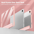 Smart Case Moko Para Galaxy Tab A11 Plus X230 X236 Rosa 3