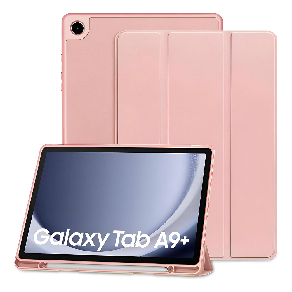 Case Funda Estuche Para Galaxy Tab A11 Plus X230 X236 Gold 1