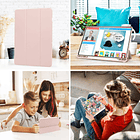 Case Funda Estuche Para Galaxy Tab A11 Plus X230 X236 Rosa 6