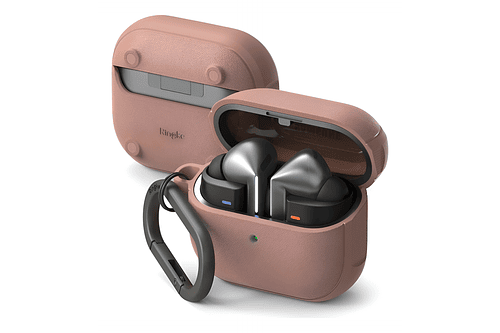 Case Ringke Onyx Magsafe Para Buds Fe (2025) Coral Claro