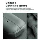 Case Ringke Onyx Magsafe Para Buds Fe (2025) Verde Claro 4