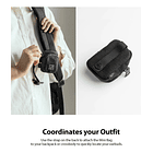 Case Ringke Mini Bolso Block Para Buds Fe (2025) Negro 5