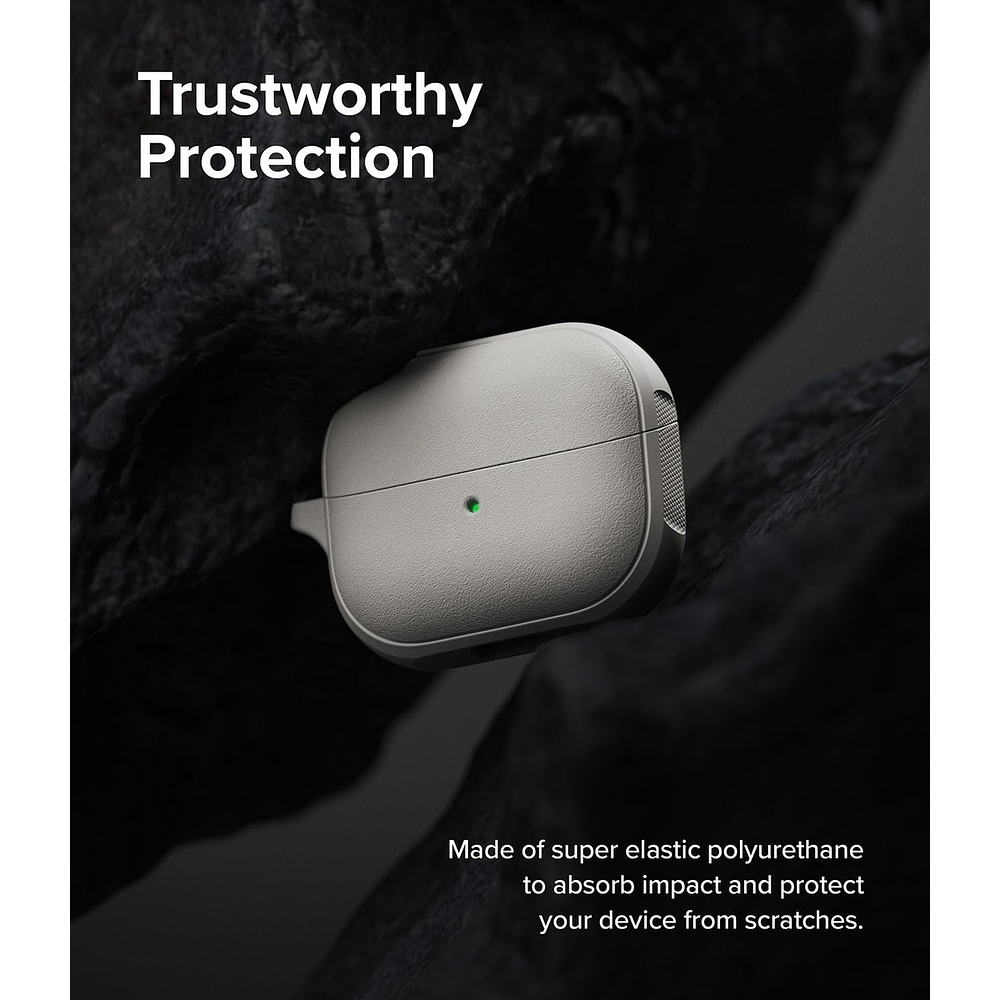 Case Ringke Onyx Magsafe Para Galaxy Buds Fe (2025) Warm Gray 7