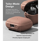 Case Ringke Onyx Magsafe Para Buds Fe (2025) Coral Claro 7