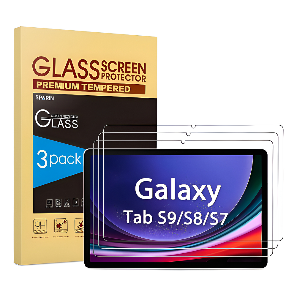Mica De Vidrio Sparin 3-pack Para Galaxy Tab S11 X730 (2025) 1