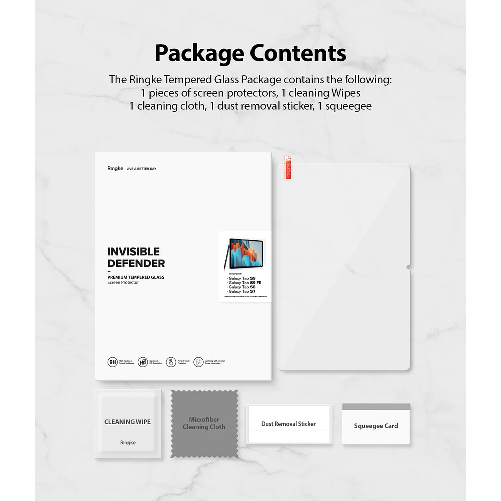 Mica De Vidrio Ringke Glass Para Galaxy Tab S11 X730 X736 7