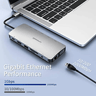 Adaptador Hub Upgrow Usb C 13en1 Para Galaxy Tab S11 X730 5