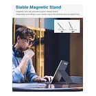 Moko Book Cover Case Magnético Para Galaxy Tab S11 X730 (2025) 6