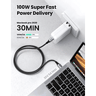 Cable Ugreen Usb-c 100w 2m Para Galaxy Tab S11 X730 (2025) 7