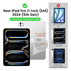 Case Moko Smart Shell Para Ipad Pro 11 M5 (2025) A3357 A3358 2