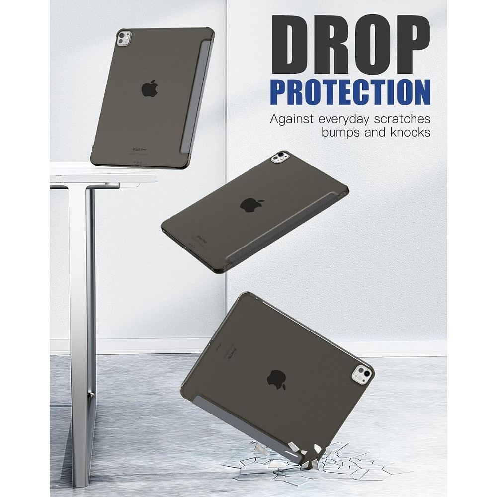 Case Moko Smart Shell Para Ipad Pro 11 M5 (2025) A3357 A3358 5