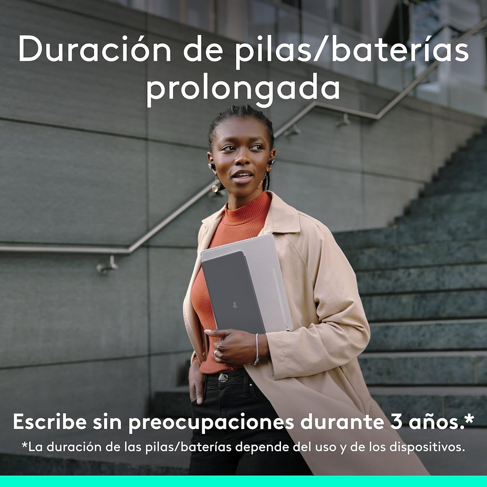 Teclado Logitech Keys To Go 2 Para Ipad Pro 11 M5 (2025) 3