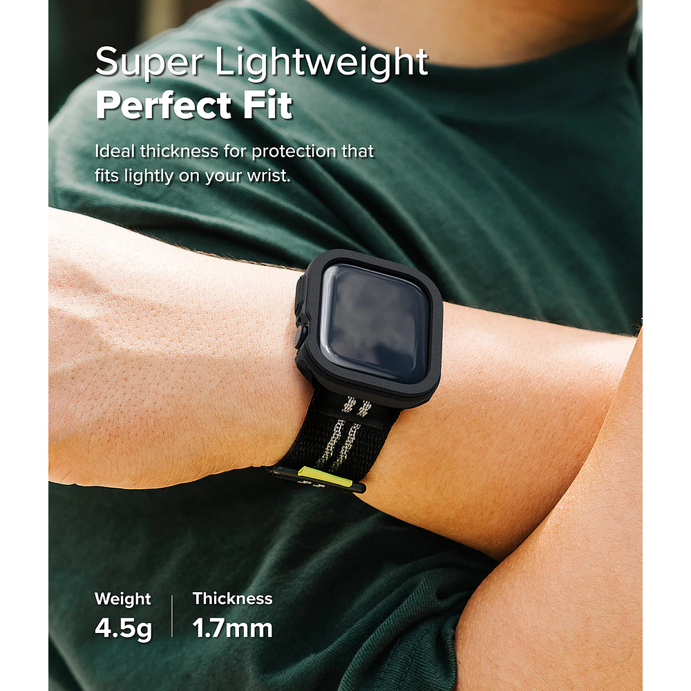 Case Ringke Air Sports Para Apple Watch Serie 11 46mm Black 3