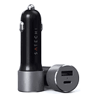 Satechi Cargador De Auto 72w Para Galaxy Z Flip7 Fold7 Negro 1