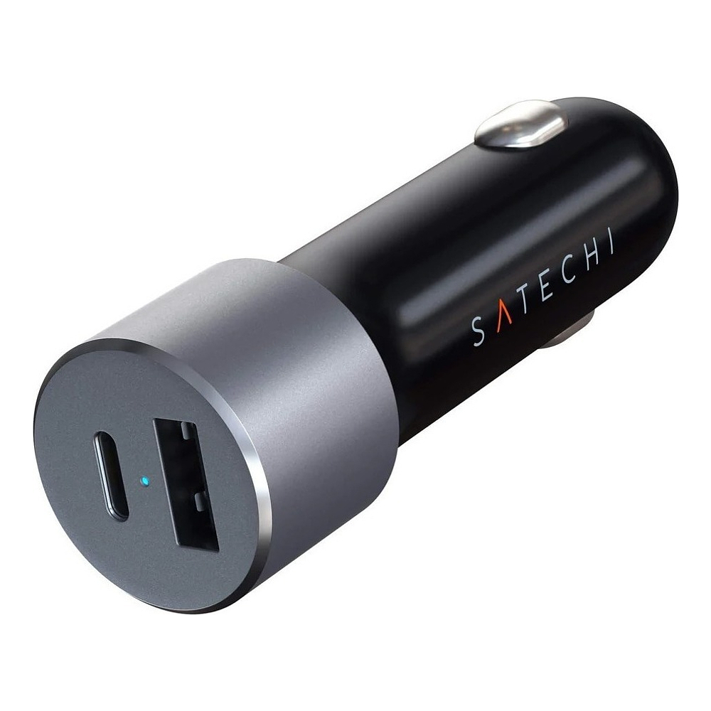 Satechi Cargador De Auto 72w Para Galaxy Z Flip7 Fold7 Negro 3