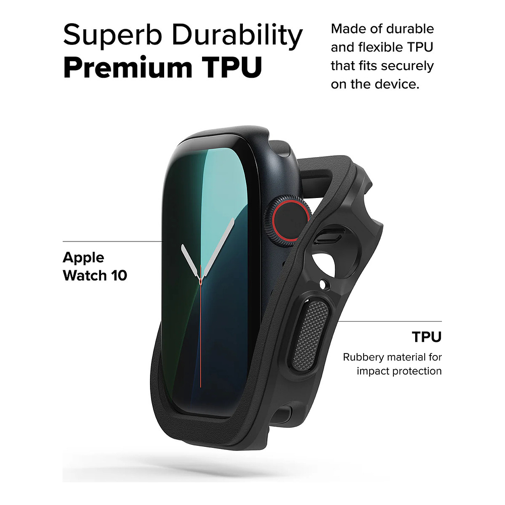 Case Ringke Air Sports Para Apple Watch Serie 11 46mm Black 4