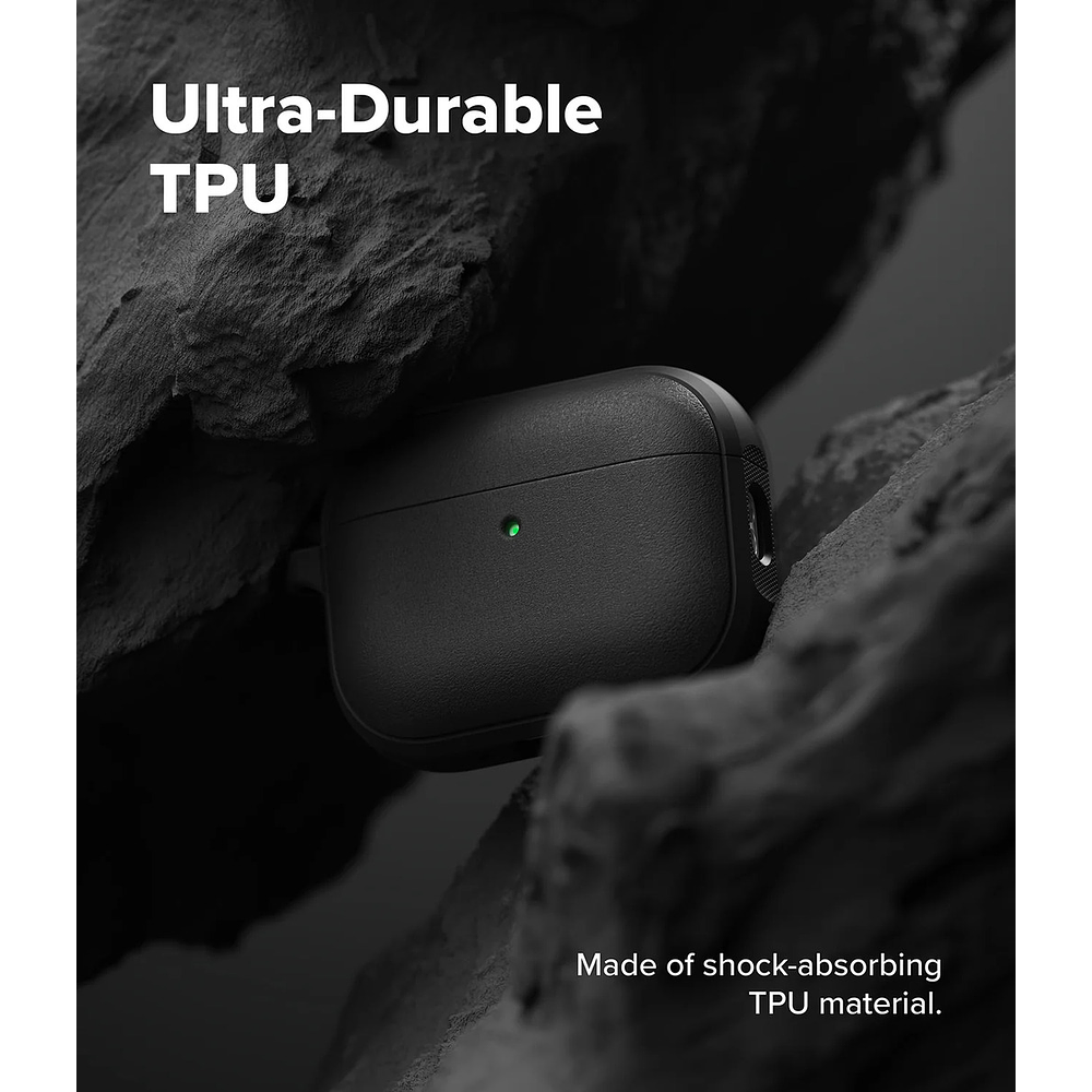 Case Ringke Onyx Magsafe Para Airpods Pro 3ra Gen (2025) Black 6
