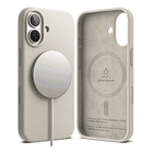 Case Ringke Silicone Magsafe Para Iphone 17 Normal 6.3 Stone 1
