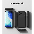 Case Ringke Silicone Magsafe Para Iphone 17 Pro Max 6.9 Negro 6