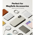 Case Ringke Silicone Magsafe Para Iphone 17 Normal 6.3 Stone 5