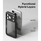 Case Ringke Fusion Bold Para Iphone 17 Pro Max 6.9 Smoke 3