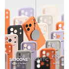 Case Ringke Silicone Magsafe Para Iphone 17 Pro Max 6.9 Negro 8