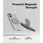 Case Ringke Silicone Magsafe Para Iphone 17 Normal 6.3 Stone 6