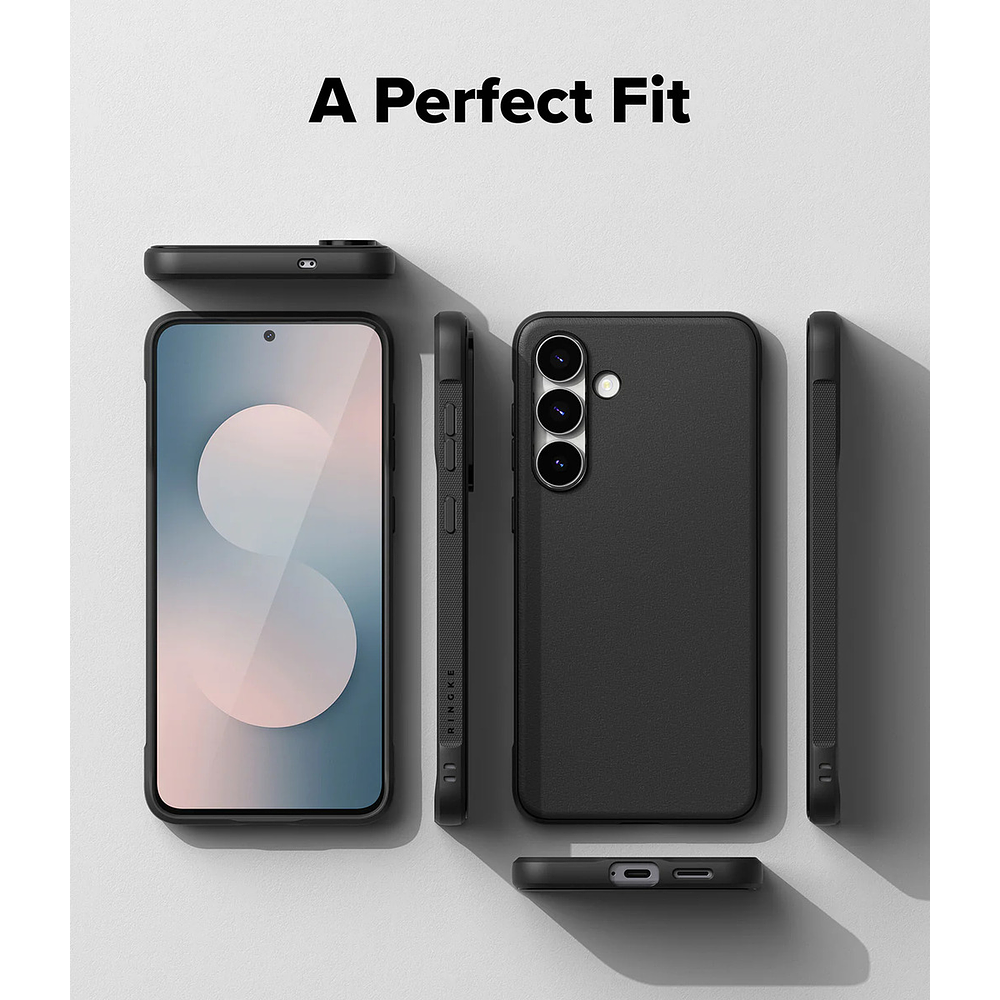 Case Delgado Ringke Onyx Para Galaxy S25 Fe 5g - Mate Black 10