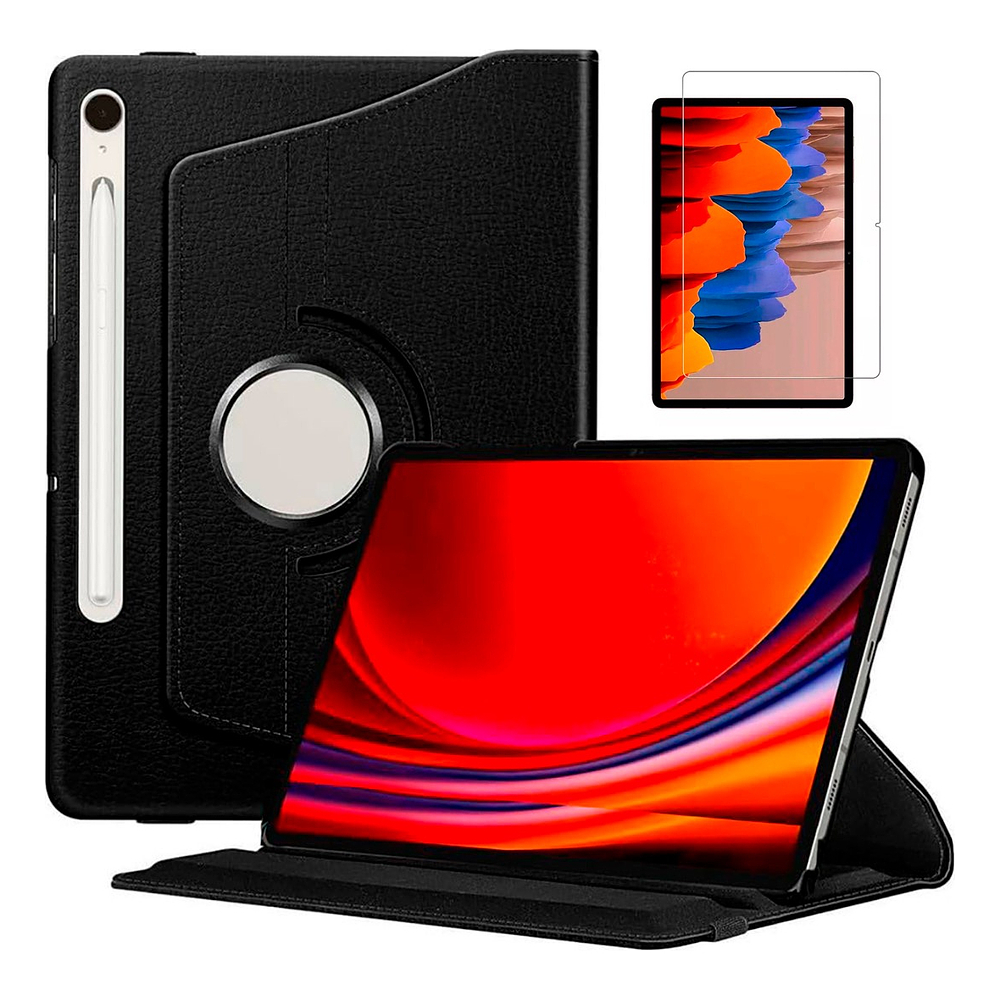 Mica + Case Giratorio Para Galaxy Tab S10 Lite X400 X406 1