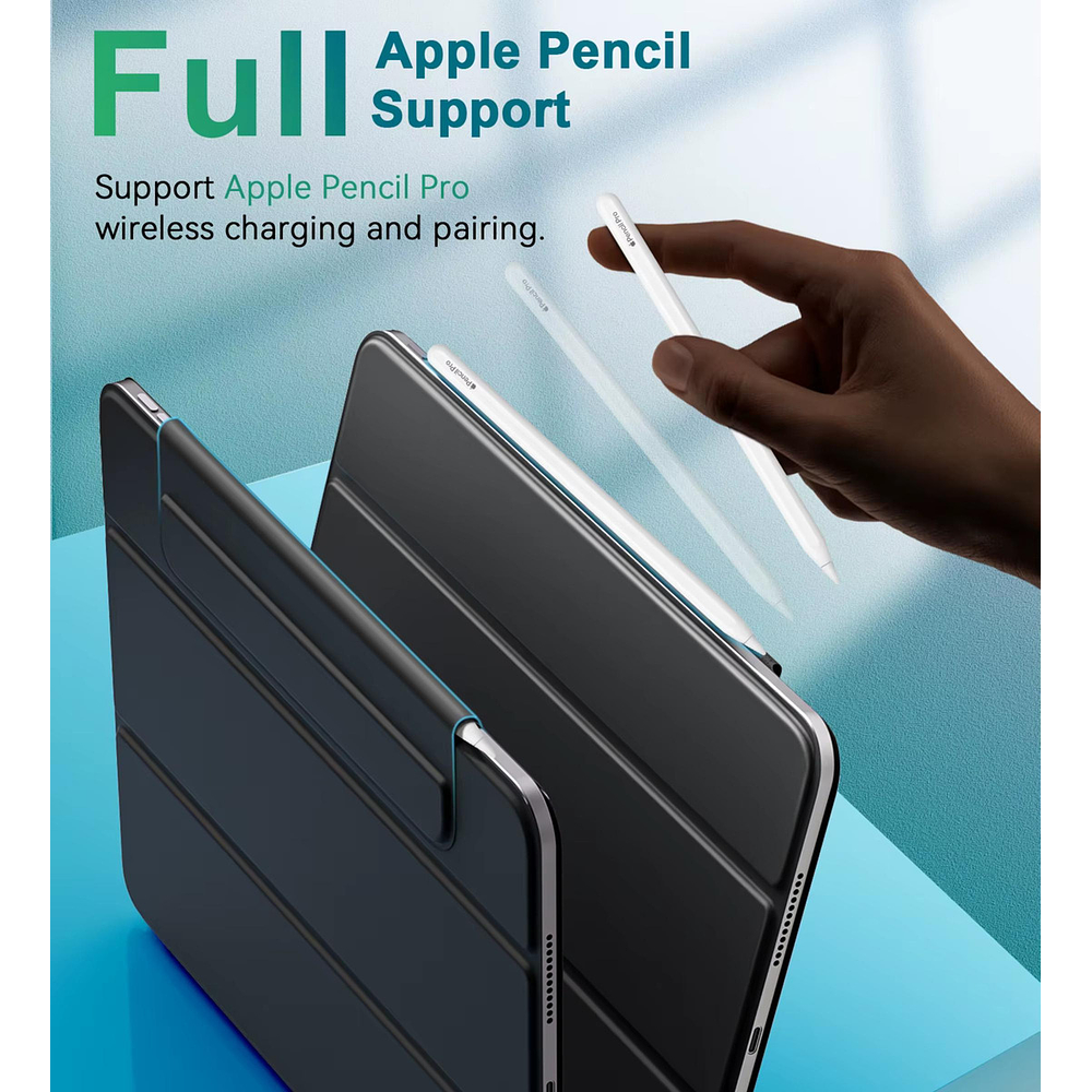 Moko Folio Case Magnético Para Ipad Pro 11 M5 A3357 A3358 4