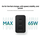 Cargador de Pared Samsung 65watts Para Galaxy Tab S10 Lite 10.9 X400 2