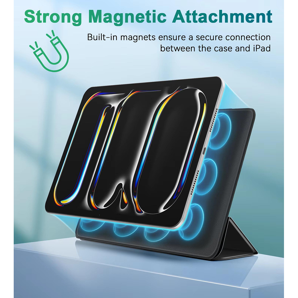 Moko Folio Case Magnético Para Ipad Pro 11 M5 A3357 A3358 6