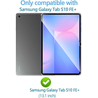 Mica D Vidrio Templado Para Galaxy Tab S10 Fe Plus 13.1 X620 2
