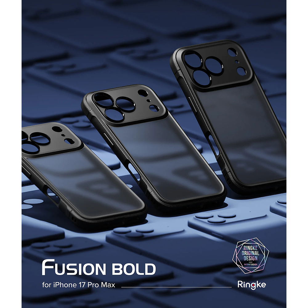 Case Ringke Fusion Bold Para Iphone 17 Pro Max 6.9 Smoke 10