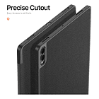 Case + Mica Dux Ducis Para Galaxy Tab S11 Ultra X930 (2025) 3