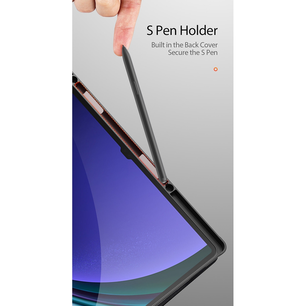 Case + Mica Dux Ducis Para Galaxy Tab S10 Ultra X920 (2024) 7