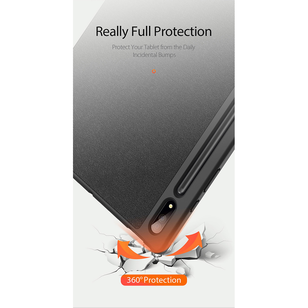 Case + Mica Dux Ducis Para Galaxy Tab S10 Ultra X920 (2024) 10