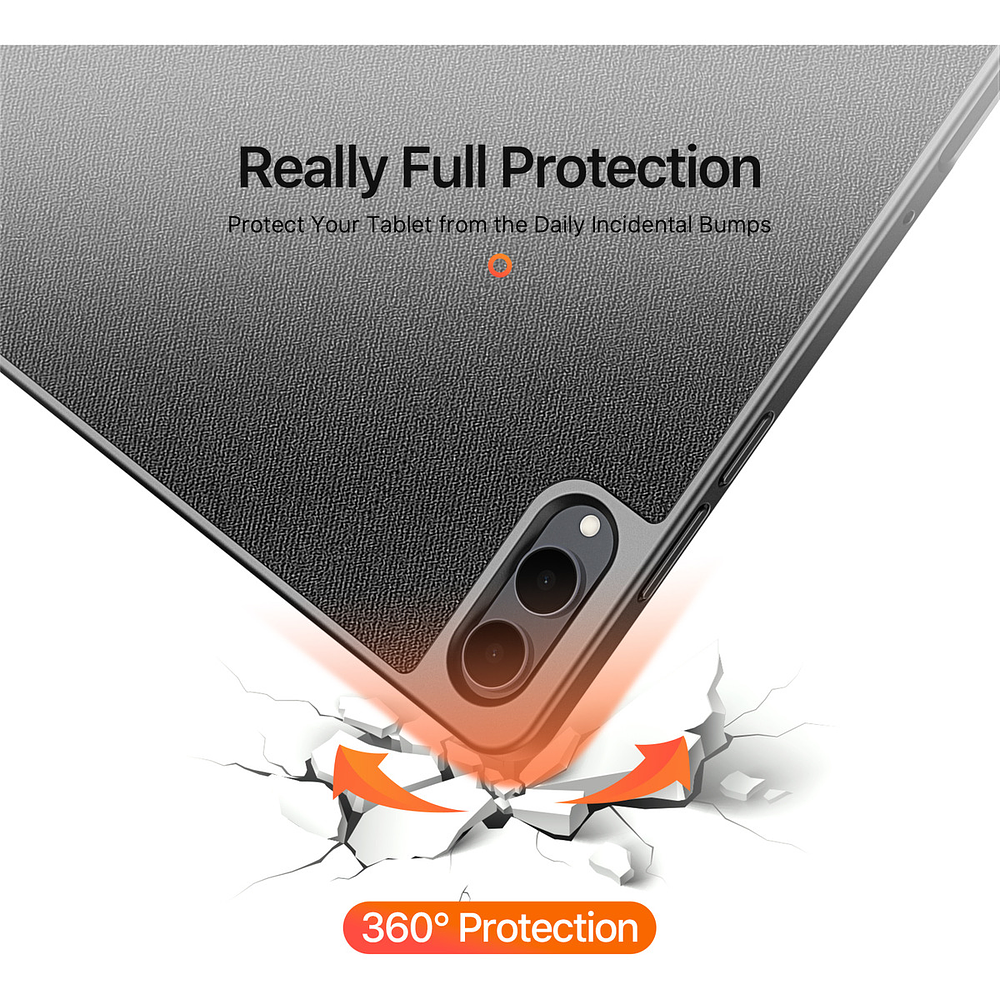 Case + Mica Dux Ducis Para Galaxy Tab S11 Ultra X930 (2025) 10