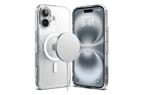 Case Ringke Fusion Clear Magsafe Para Iphone 16 Plus 6.7