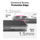 Case Ringke Fusion Clear Magsafe Para Iphone 16 Plus 6.7 2