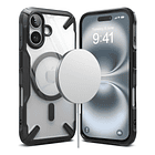 Case Ringke Fusion X Magsafe Para Iphone 16 Normal 6.1 Black  1