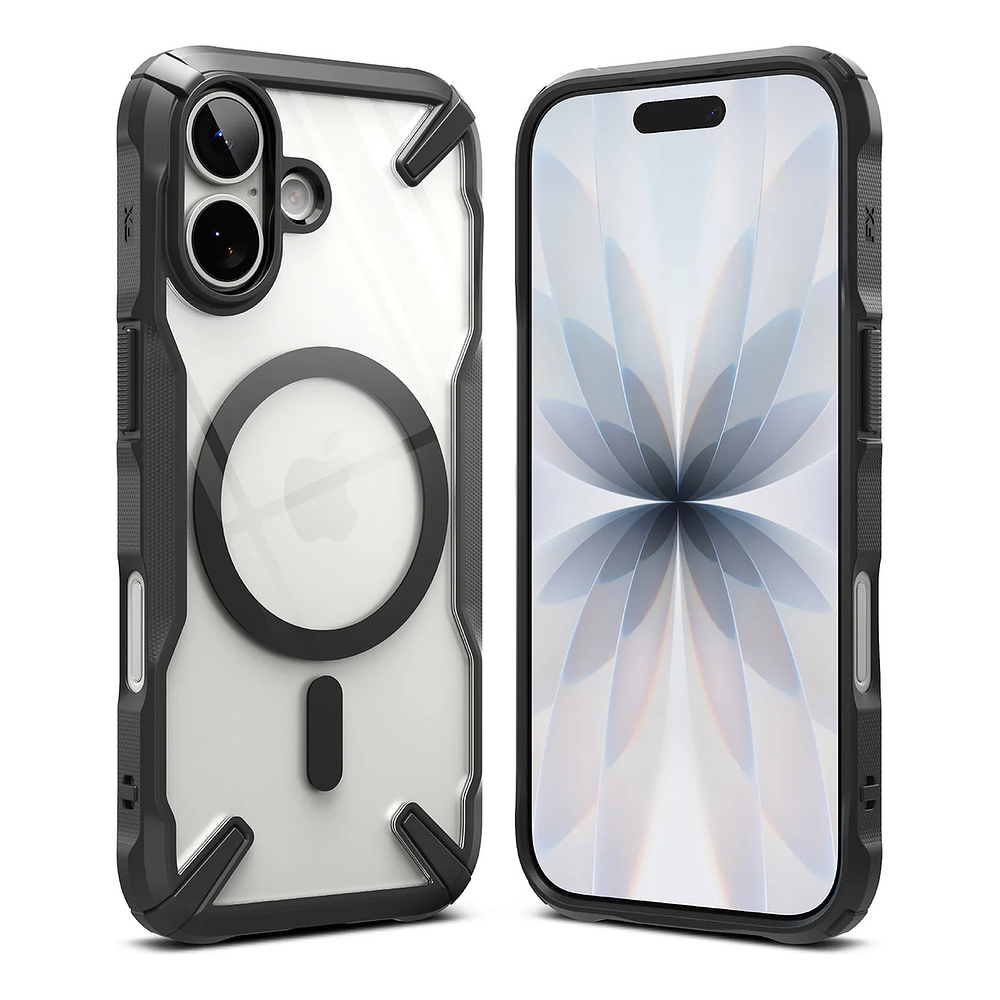 Case Ringke Fusion X Magsafe Para Iphone 17 Normal 6.3 Black  1