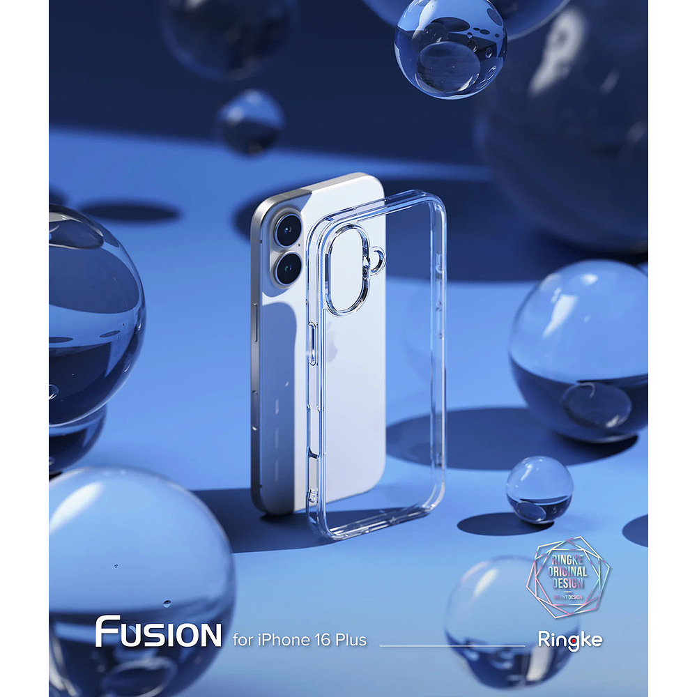 Case Ringke Fusion Clear Para Iphone 16 Plus 6.5 2