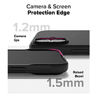 Case Delgado Mate Ringke Onyx Para Iphone 16 Plus 6.7 Negro 2