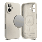 Case Ringke Silicone Magsafe Para Iphone 16 Plus 6.7 Stone 1