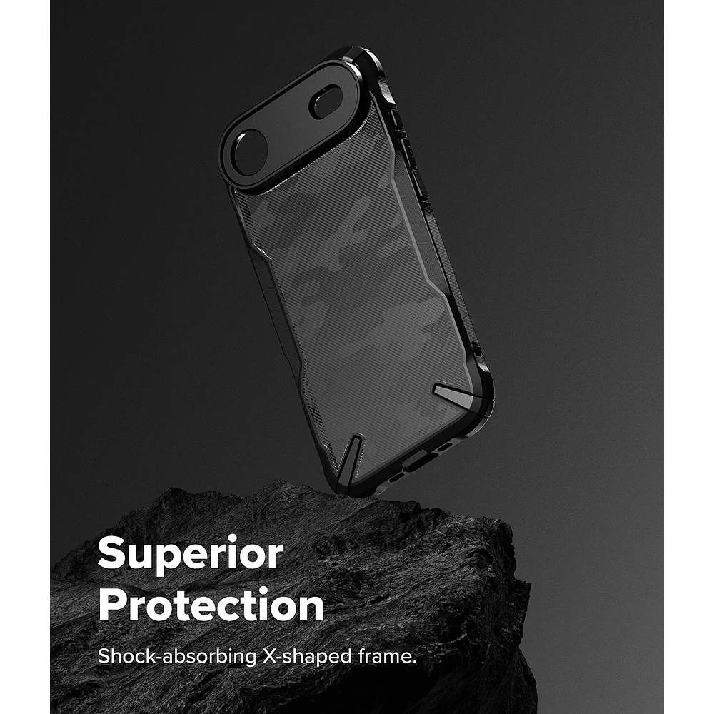 Case Ringke Fusion X Para Iphone 17 Air 6.5 Camo 3