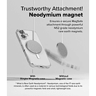 Case Ringke Fusion Clear Magsafe Para Iphone 16 Plus 6.7 5