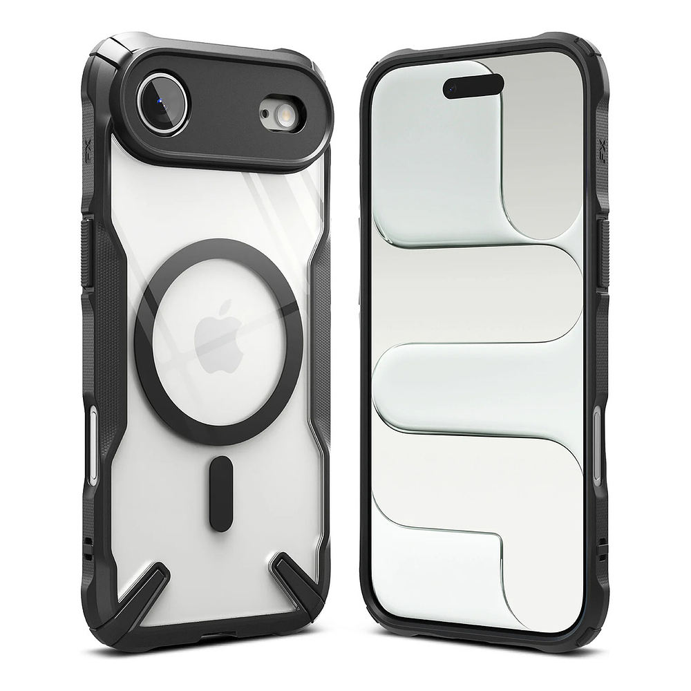 Case Ringke Fusion X Magsafe Para Iphone 17 Air 6.5 Black  1
