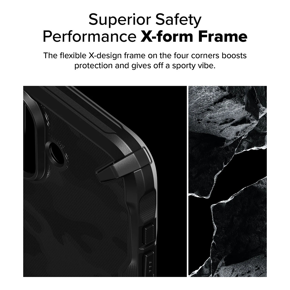 Case Ringke Fusion X Para Iphone 16 Plus 6.7 Camo 4