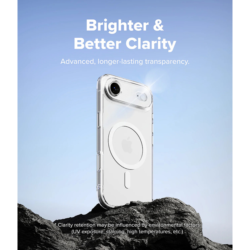 Case Ringke Fusion Clear Magsafe Para Iphone 17 Air 6.5 5